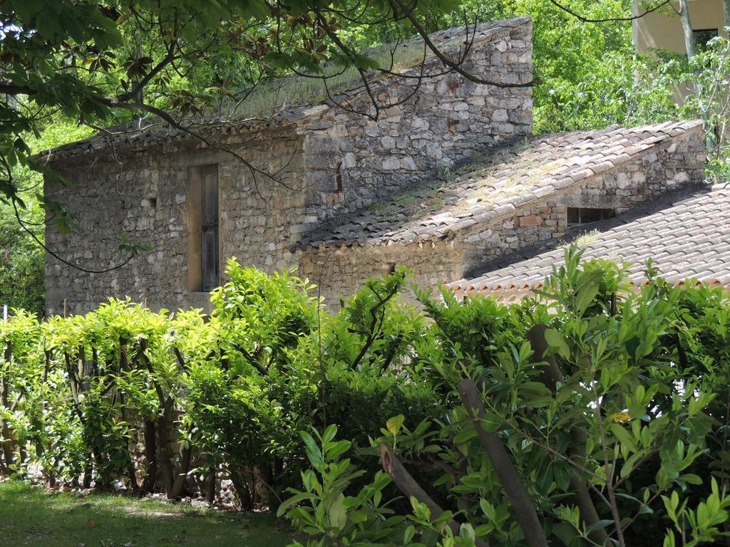 Hotel Restaurant Du Parc En Bord De Riviere Fontaine-de-Vaucluse Exteriör bild